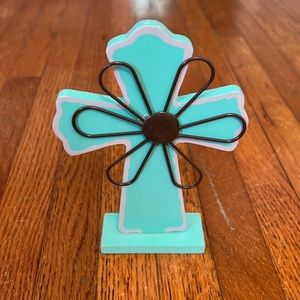 Turquoise cross